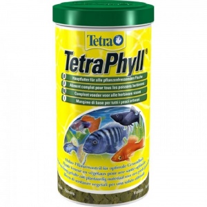 Tetra Phyll 1000ml Flocken  Корм для всех травоядных рыб