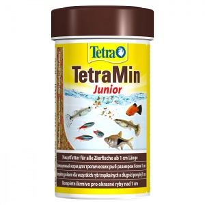 Tetra Min Junior Основной корм для молодых рыб, мелкие хлопья 100 мл/30гр