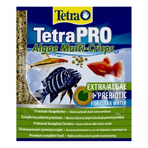 Tetra Pro Algae Crisps - Корм для растительноядных рыб, чипсы, 12 г
