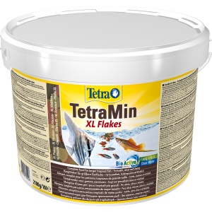Tetra Min XL Основной корм для всех видов рыб, крупные хлопья 10 л/2,1кг