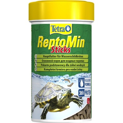 Tetra ReptoMin Sticks Основной витаминизированный корм для водяных черепах, 250 мл/60гр